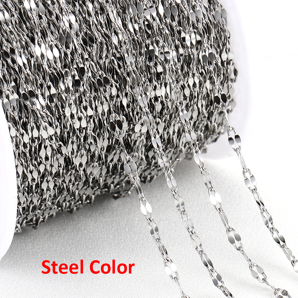 2Meters Gold-Plated Stainless  - Jewelry Making Materials Wholesale recensione e prezzo