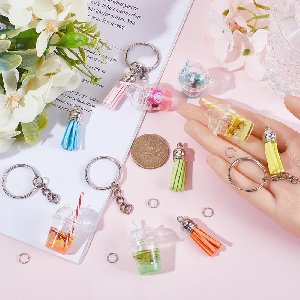 35Pcs DIY 5 Sets Bubble Tea Ke - Jewelry Making Chain recensione e prezzo