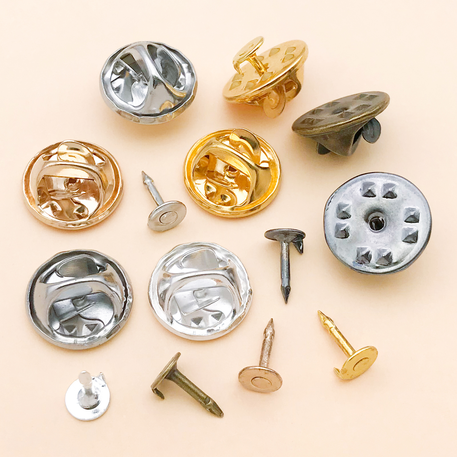 50pcs 8mm 11mm Pin+ Back Stabb - Jewelry Making Pins recensione e prezzo