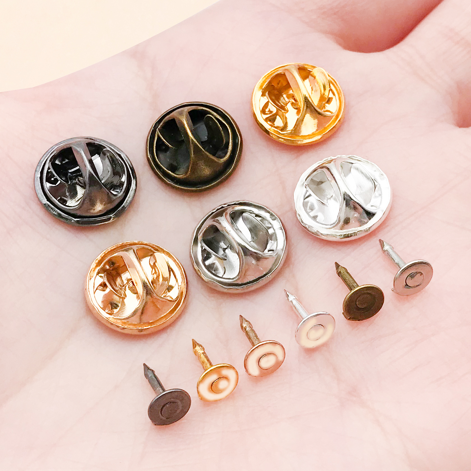 50pcs 8mm 11mm Pin+ Back Stabb - Jewelry Making Pins recensione e prezzo