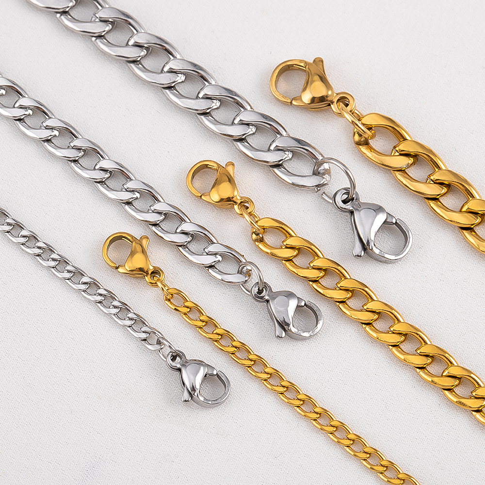 5pc 2pc Stainless Steel Adjust - Lobster Clasp Silver recensione e prezzo