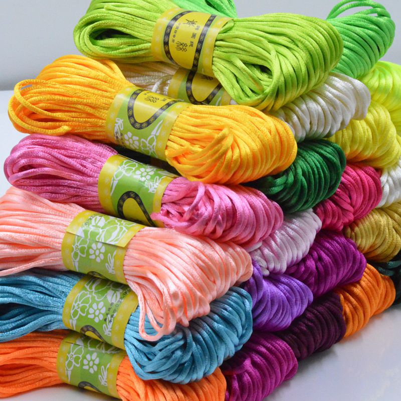 20M Rat Tail Cord Chinese Knot - Knotting Cord Silk recensione e prezzo