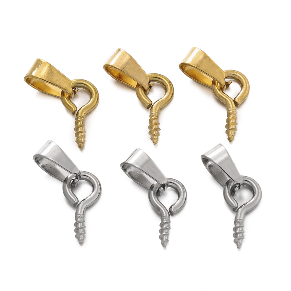 20pcs Stainless Steel Screw Ey - Jewelry Making Looper Tool recensione e prezzo