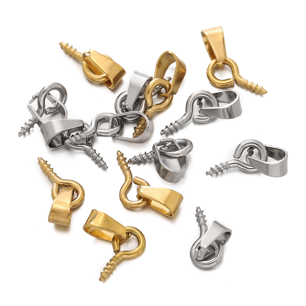 20pcs Stainless Steel Screw Ey - Jewelry Making Looper Tool recensione e prezzo