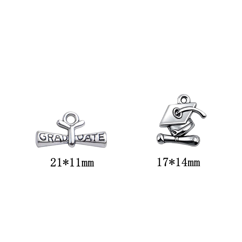 14pcs Mixed Graduation Cap Gra - Jewelry Making Diploma recensione e prezzo