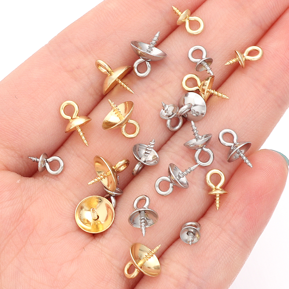 20pcs Stainless Steel Screw Ey - Jewelry Making Looper Tool recensione e prezzo