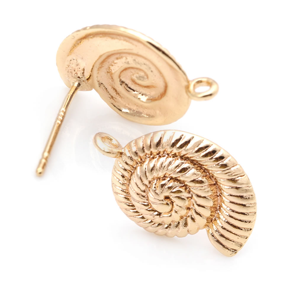 6PCS 18K Gold Color Brass Conc - Jewelry Making Set recensione e prezzo