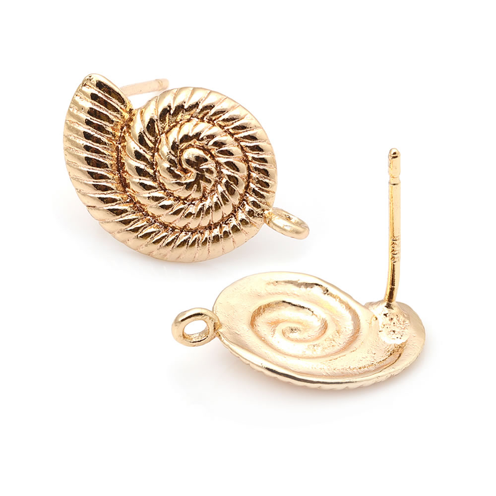 6PCS 18K Gold Color Brass Conc - Jewelry Making Set recensione e prezzo