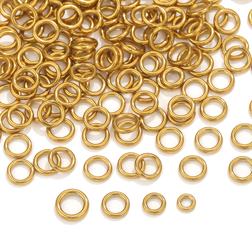 50pcs Stainless Steel O Ring G - Jewelry Making Looper Tool recensione e prezzo