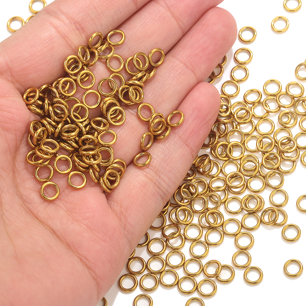 50pcs Stainless Steel O Ring G - Jewelry Making Looper Tool recensione e prezzo