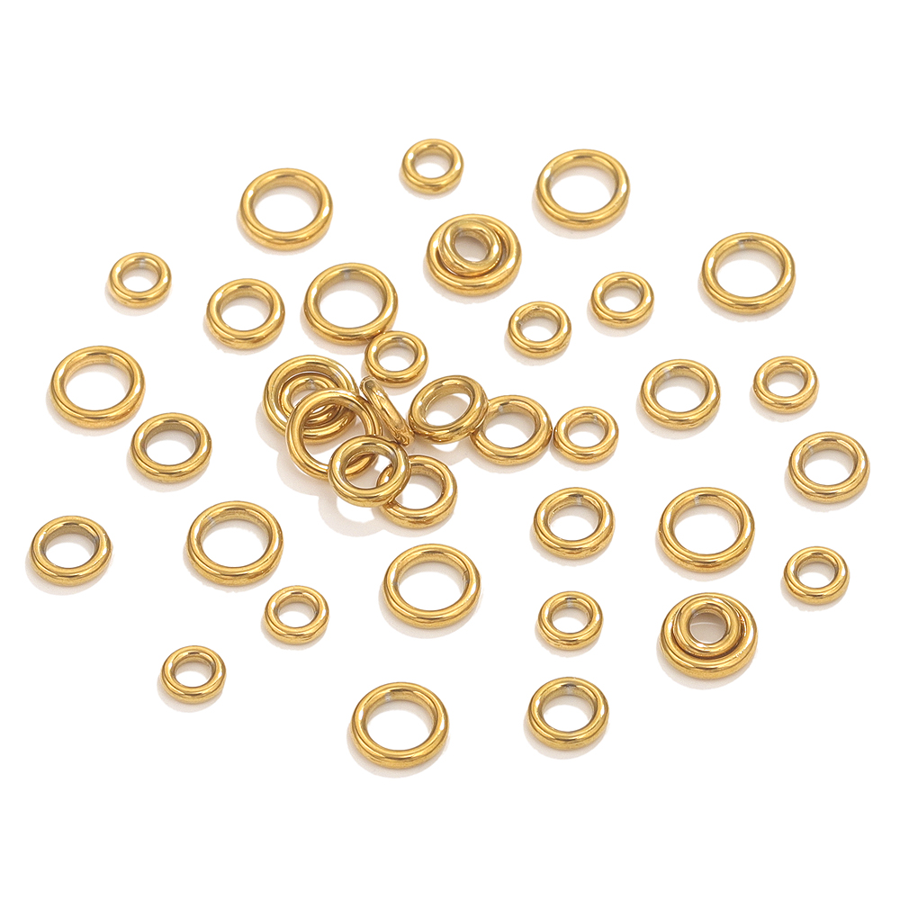 50pcs Stainless Steel O Ring G - Jewelry Making Looper Tool recensione e prezzo