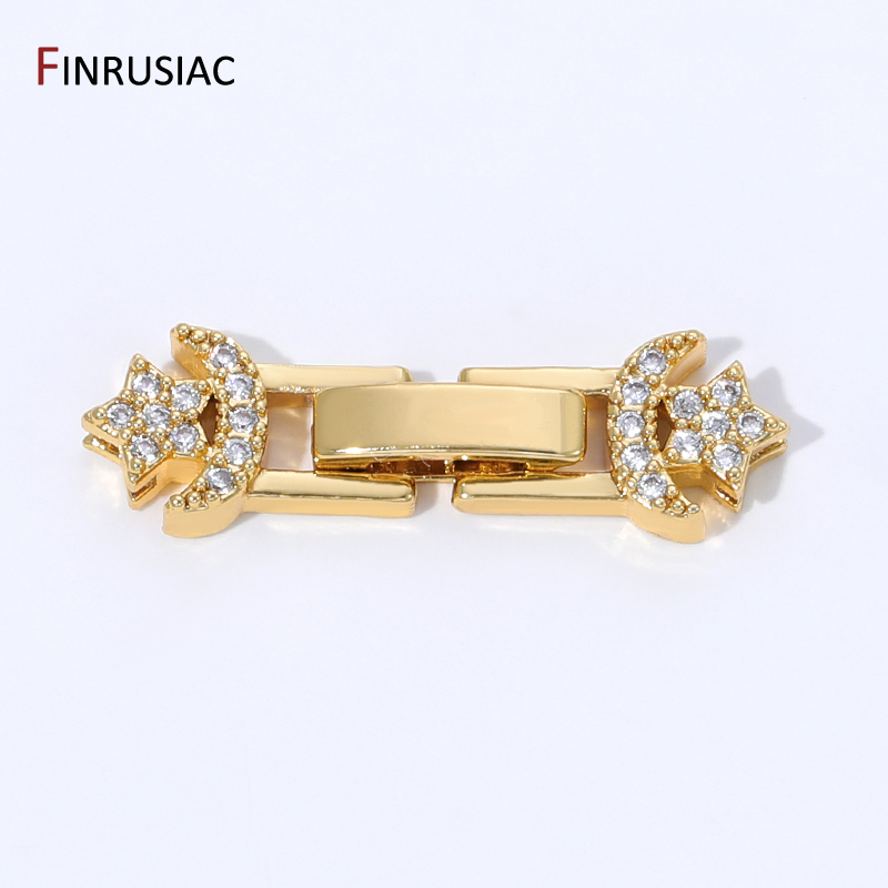 18K Gold Plated Brass Pearl Cl - Jewelry Making Items recensione e prezzo
