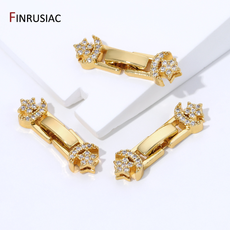 18K Gold Plated Brass Pearl Cl - Jewelry Making Items recensione e prezzo