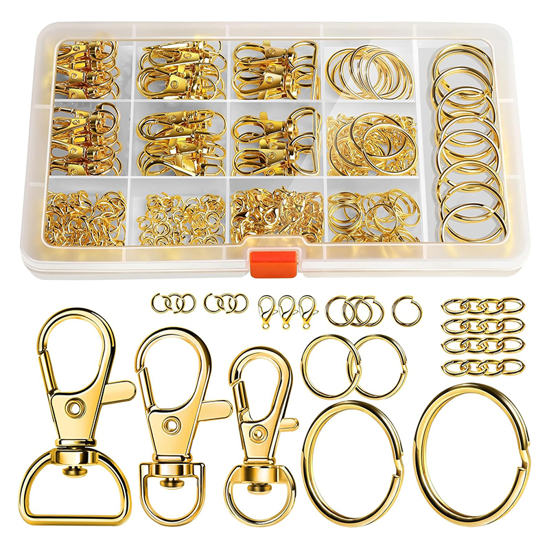 265PCS Metal Keychain Kit Lobs - Lobster Clasp Silver recensione e prezzo