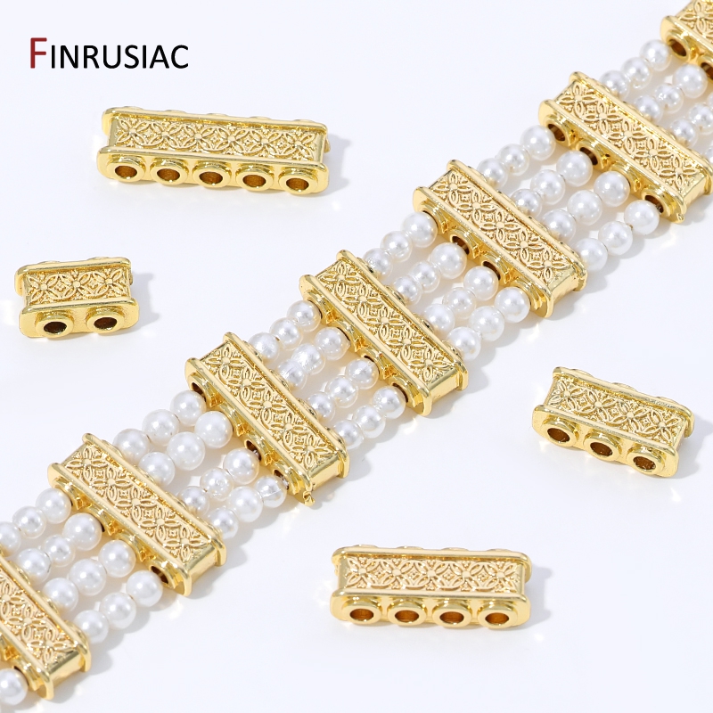 18K Gold Plated Brass Rectangl - Jewelry Making Items recensione e prezzo