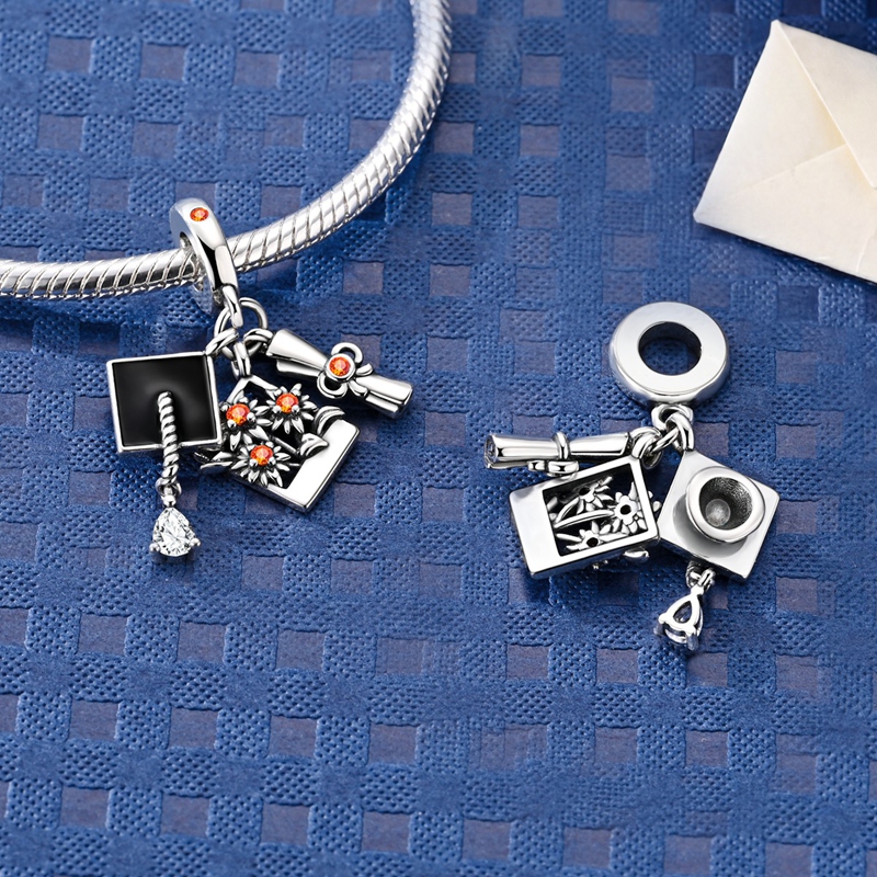 Grad Set Charms 925 Sterling S - Jewelry Making Diploma recensione e prezzo