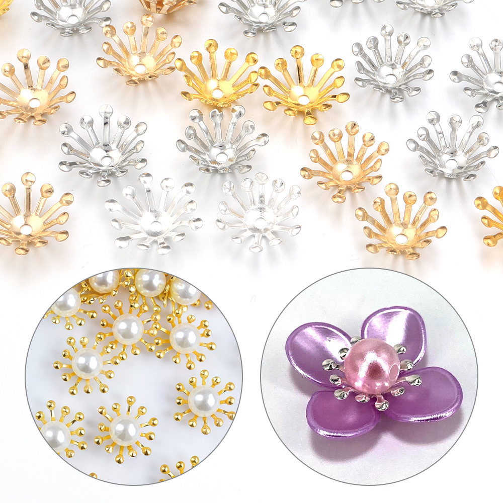 100Pcs Diameter 13MM Gold Colo - Jewelry Making Materials Wholesale recensione e prezzo