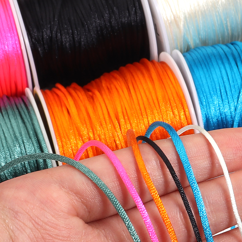 50-80Yards 1.5/2mm Colorful Ra - Knotting Cord Silk recensione e prezzo