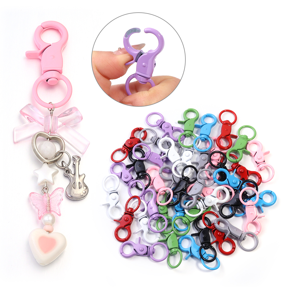 5Pcs/Lot Colorful Swivel Lobst - Jewelry Making Chain recensione e prezzo