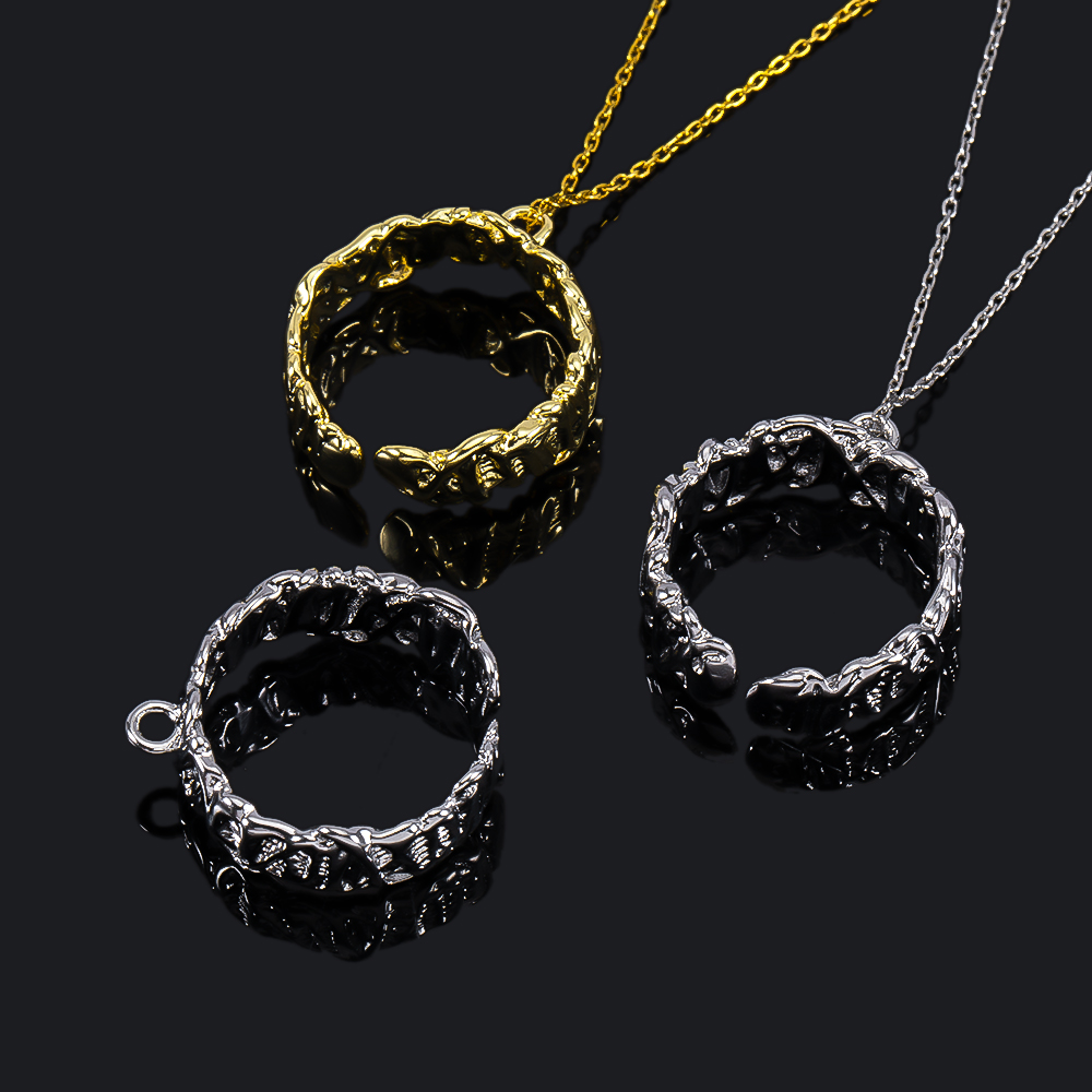 2Pcs Gold Plated Irregular Ope - Jewelry Making Materials Wholesale recensione e prezzo