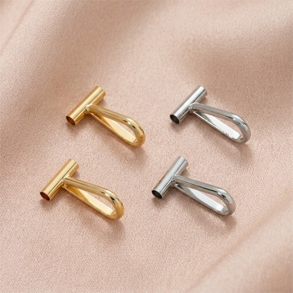 2pcs 14K Brass Vertical Pin to - Jewelry Making Pins recensione e prezzo