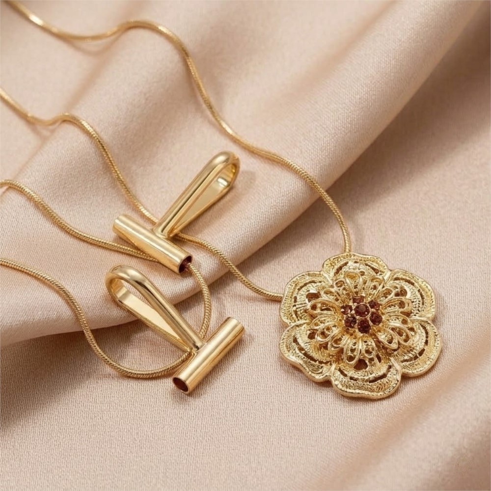 2pcs 14K Brass Vertical Pin to - Jewelry Making Pins recensione e prezzo