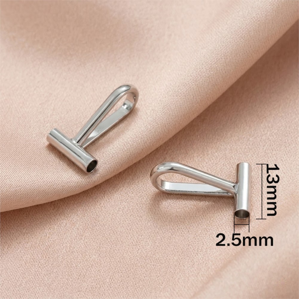 2pcs 14K Brass Vertical Pin to - Jewelry Making Pins recensione e prezzo