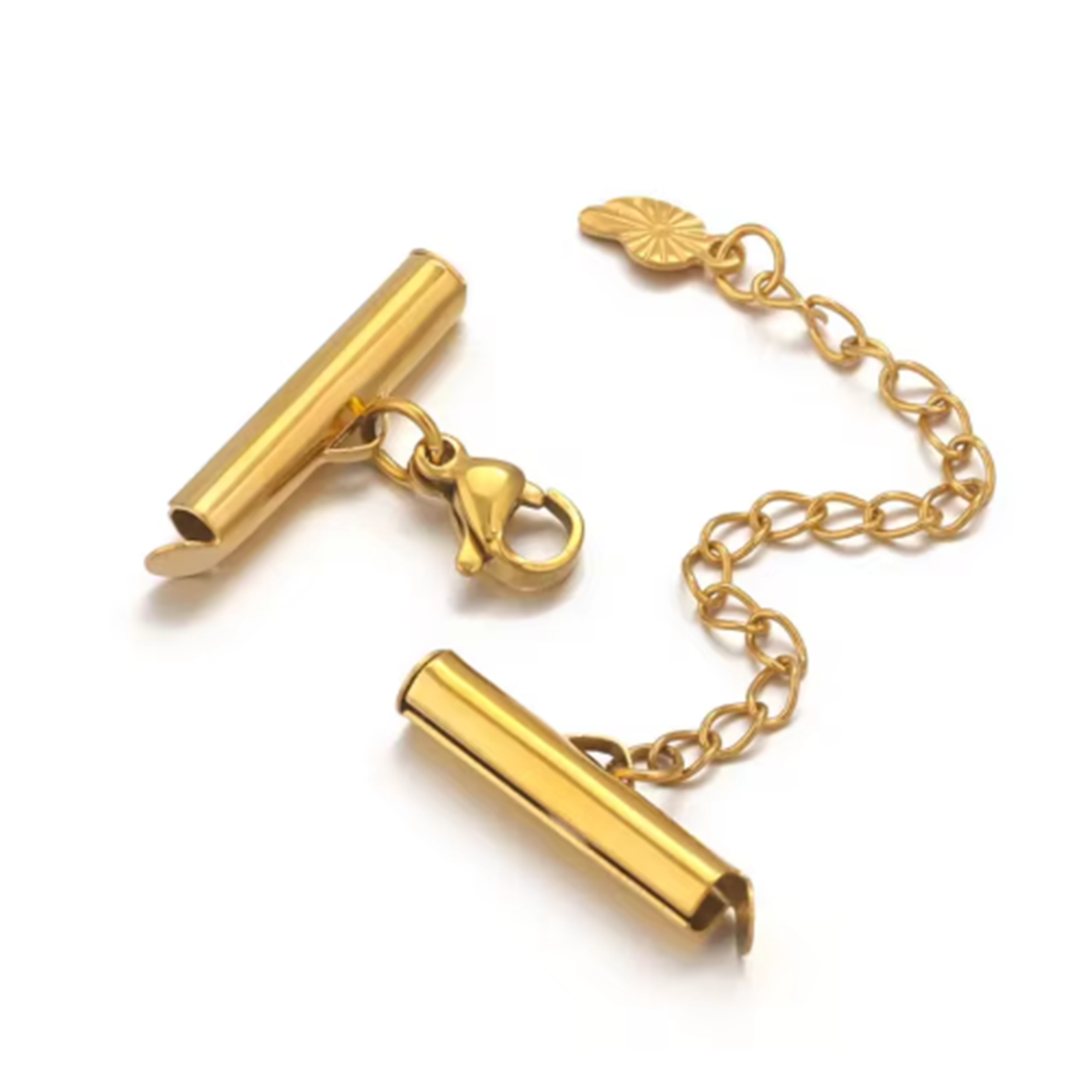 8pcs Stainless Steel Gold Plat - Jewelry Making Chain recensione e prezzo