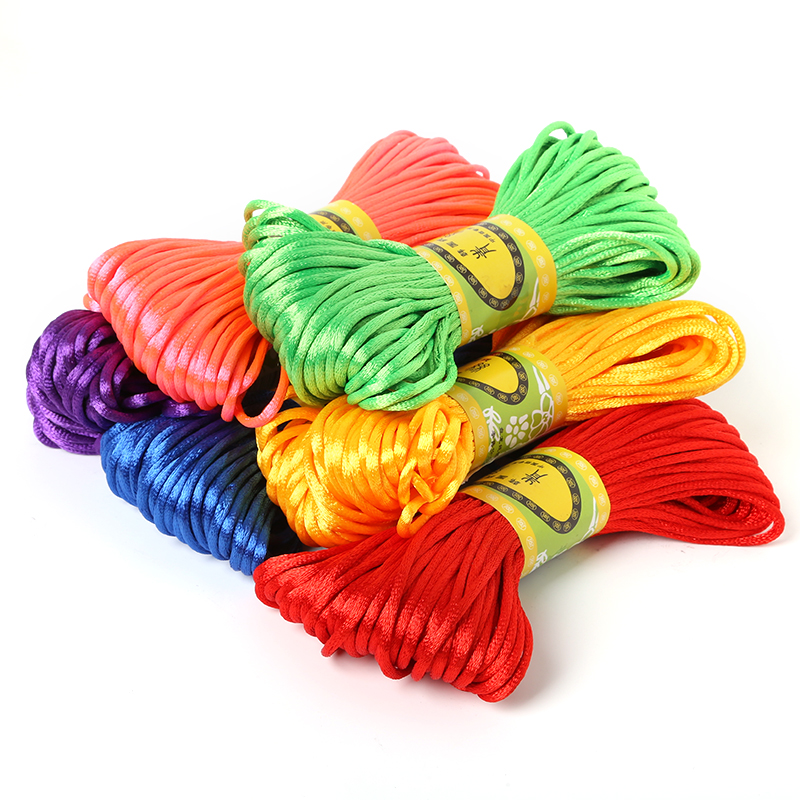 2.5mm 20 Meters Soft Satin Rat - Knotting Cord Silk recensione e prezzo