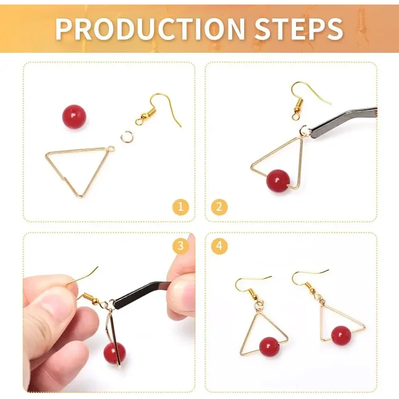 100/500pcs DIY Earring Finding - Jewelry Making Pins recensione e prezzo
