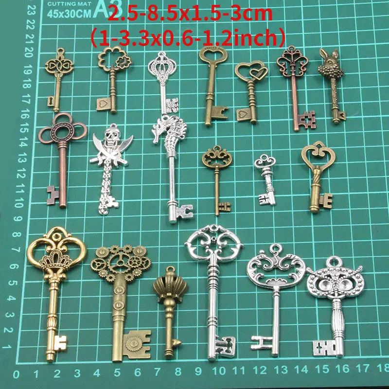 50g/pack Key Charms Bracelets  - Jewelry Making Business recensione e prezzo