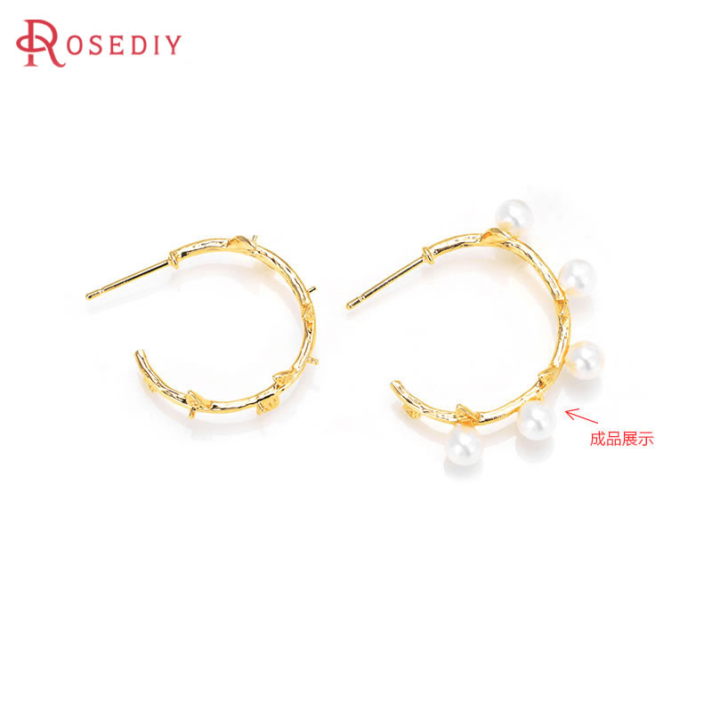 6PCS 18K Gold Color Brass with - Jewelry Making Set recensione e prezzo