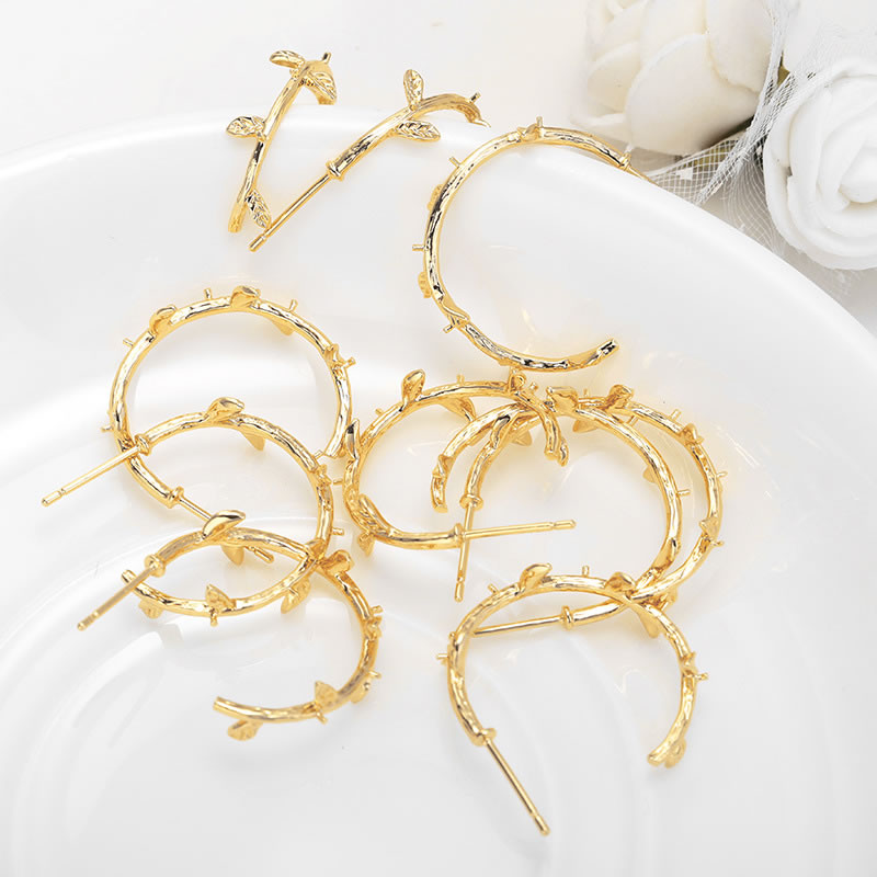 6PCS 18K Gold Color Brass with - Jewelry Making Set recensione e prezzo