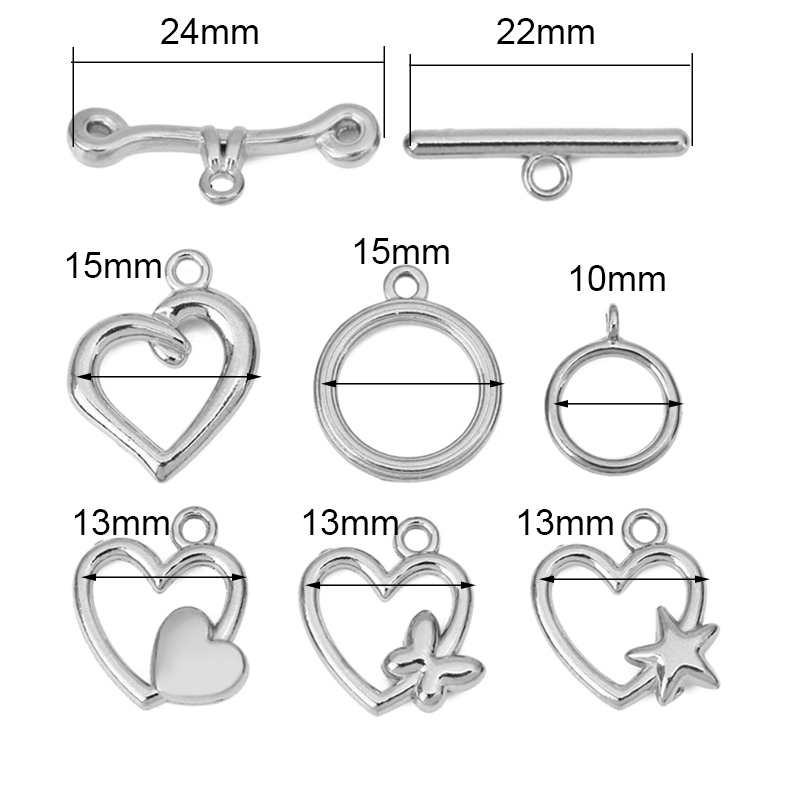 5sets PVD Never Fade Stainless - Jewelry Making Pins recensione e prezzo