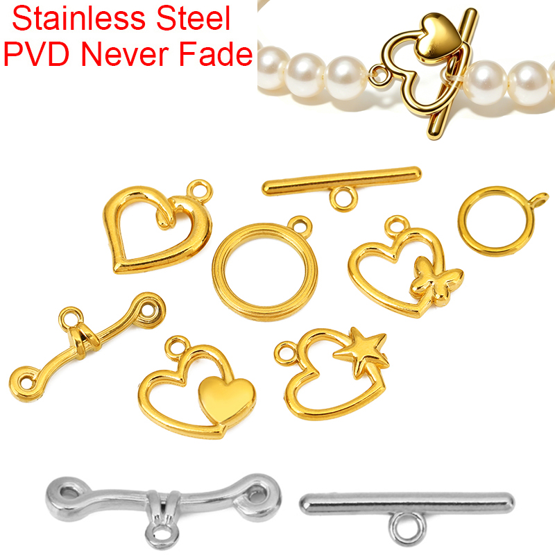 5sets PVD Never Fade Stainless - Jewelry Making Pins recensione e prezzo