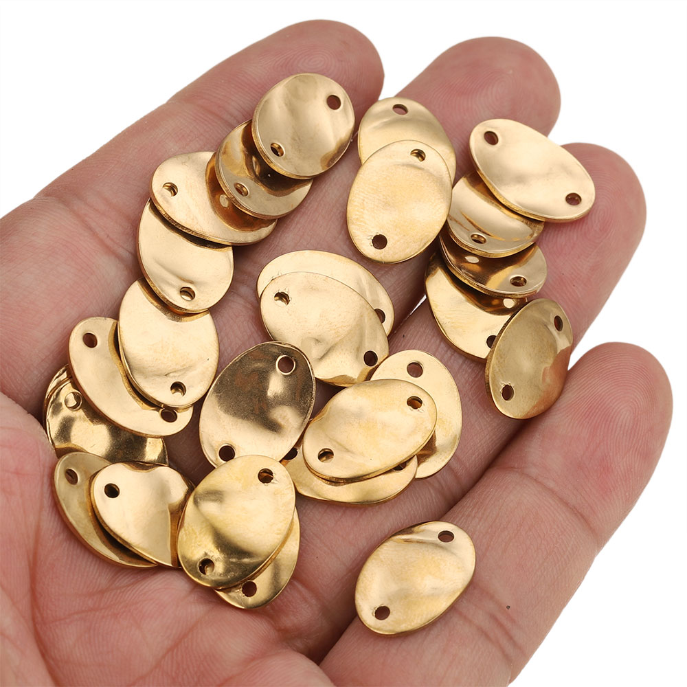 20pcs 15/20/25MM Stainless Ste - Jewelry Making Materials Wholesale recensione e prezzo