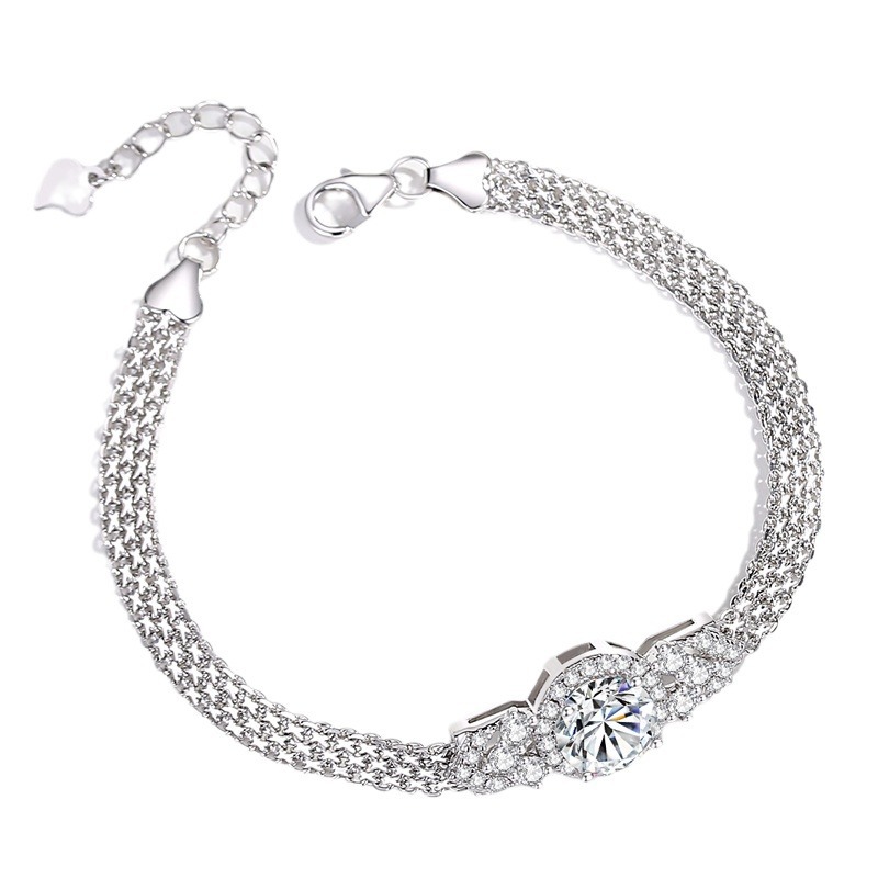 New 2 Carat D Color VVS1 Moiss - Lobster Clasp Silver recensione e prezzo