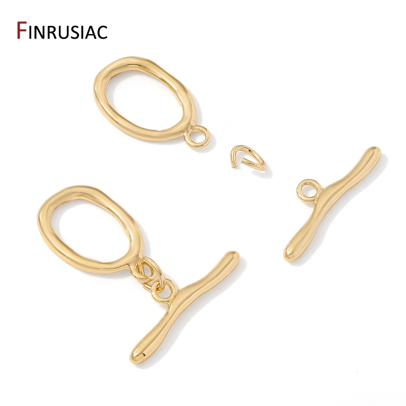 18K Gold Plated Brass Oval/Hea - Jewelry Making Items recensione e prezzo