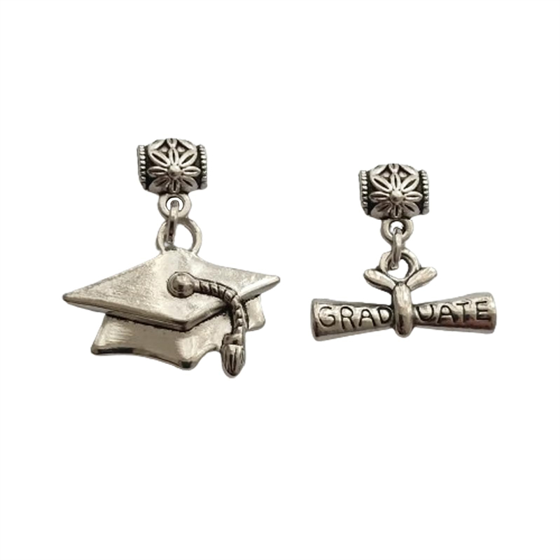 Graduation Hat Charms, Diploma - Jewelry Making Diploma recensione e prezzo