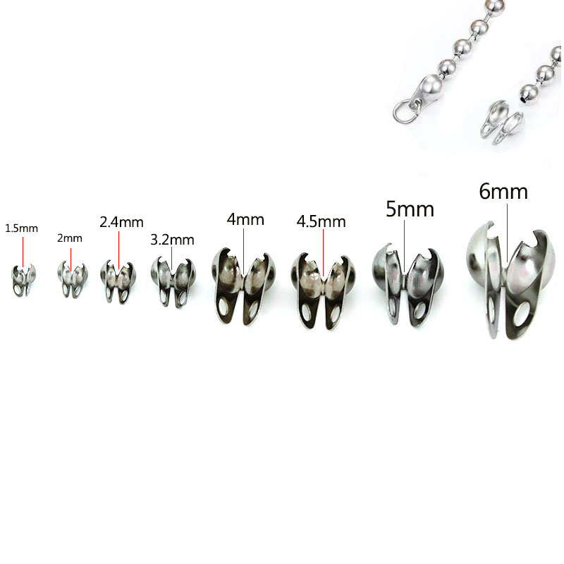 50Pcs 1.5-6mm Stainless Steel  - Jewelry Making Chain recensione e prezzo