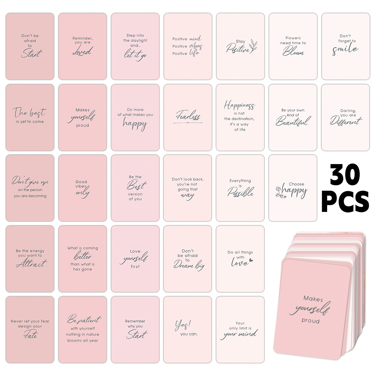 30Pcs Motivational Inspiration - Jewelry Making Business recensione e prezzo