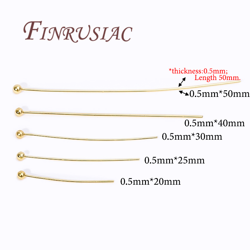 50Pcs 20-50mm Gold Plated Pins - Jewelry Making Looper Tool recensione e prezzo