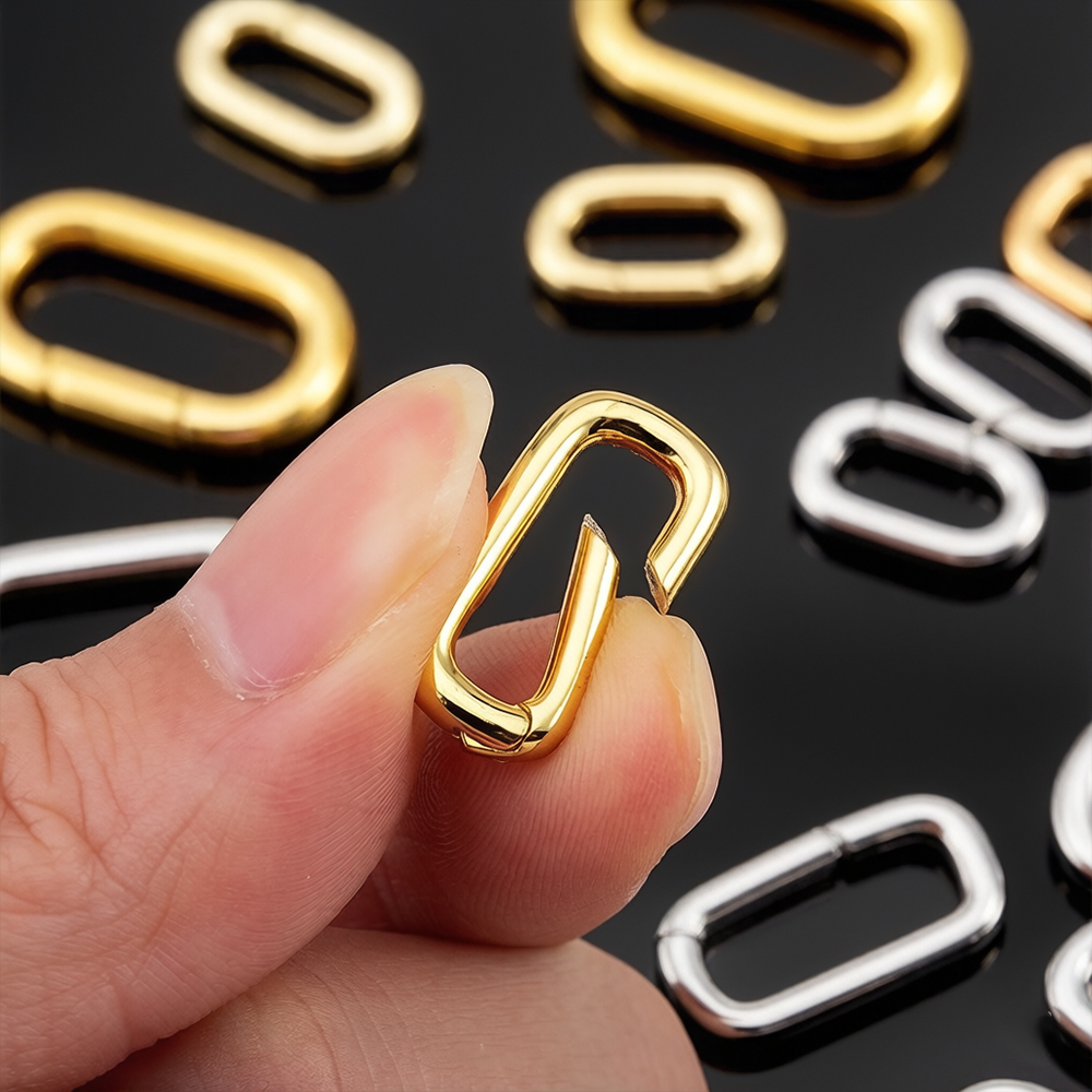 2pcs 18K Gold Plated Filled Ov - Jewelry Making Pins recensione e prezzo