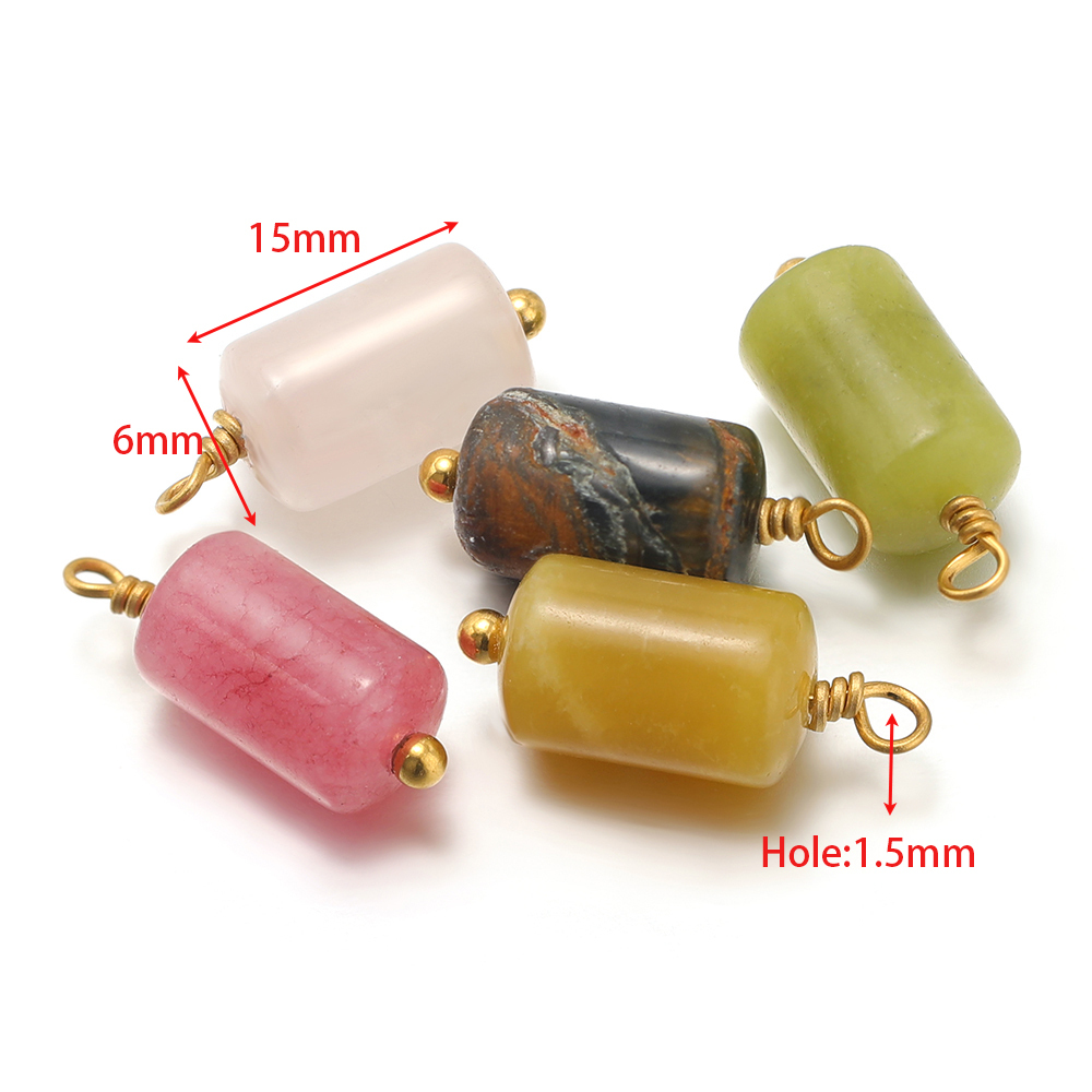 10pcs Stainless Steel Natural  - Jewelry Making Materials Wholesale recensione e prezzo