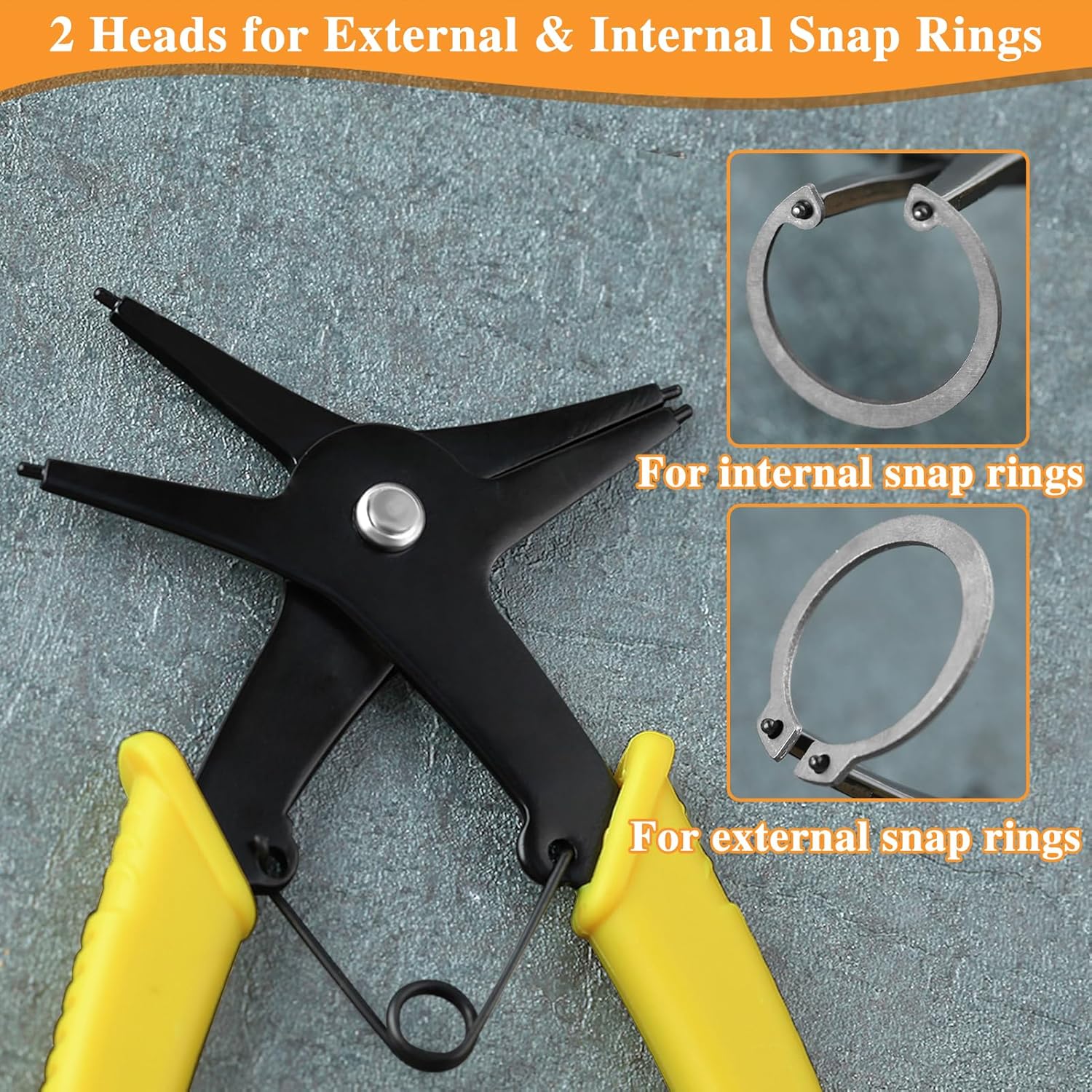 2 In 1 Snap Ring Pliers Mini C - Jewelry Making Pliers recensione e prezzo