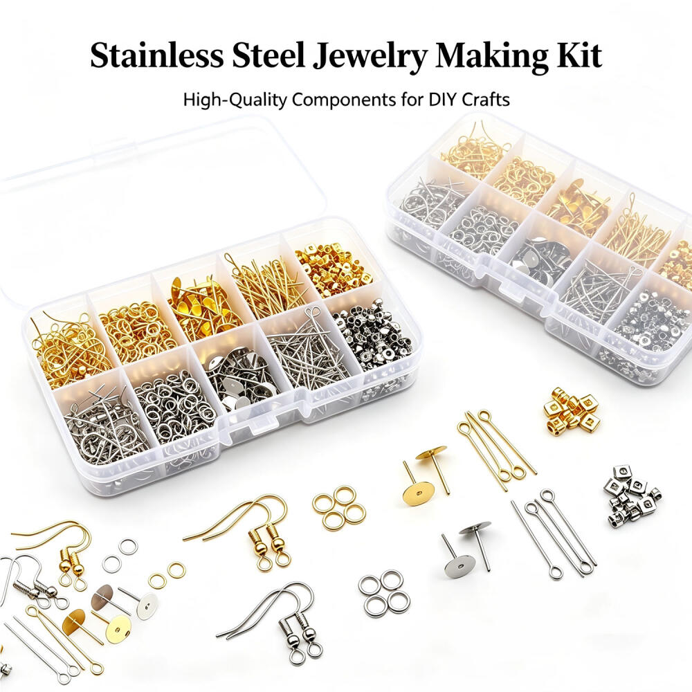 1 Set Box Ear Hook Single Loop - Jewelry Making Materials Wholesale recensione e prezzo