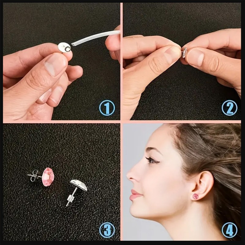 1 Set Box Ear Hook Single Loop - Jewelry Making Materials Wholesale recensione e prezzo
