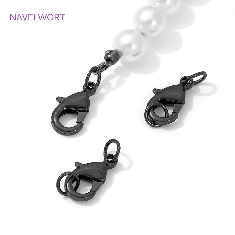 Black Color Brass Lobster Clas - Jewelry Making Chain recensione e prezzo