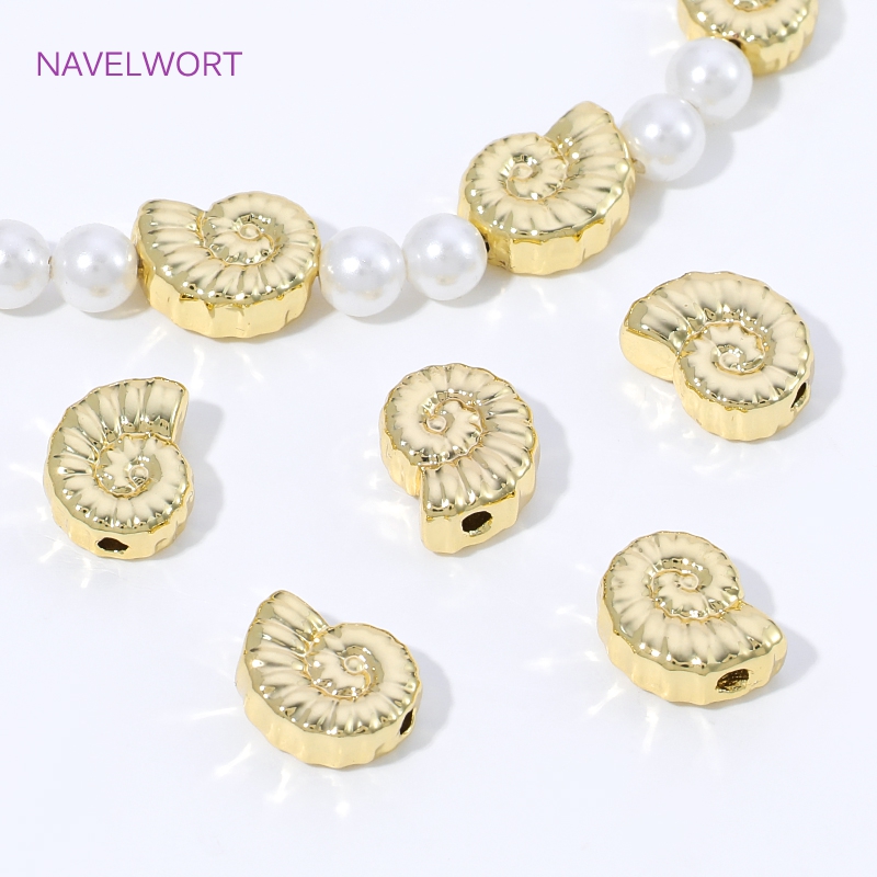 14K Gold Plated Brass Conch Sp - Jewelry Making Items recensione e prezzo