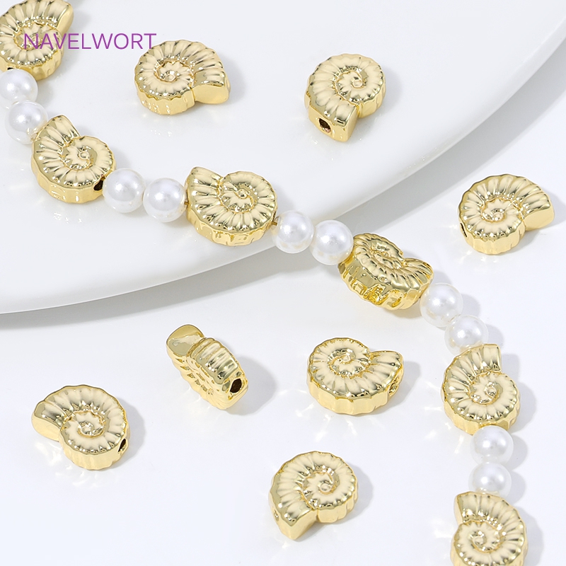 14K Gold Plated Brass Conch Sp - Jewelry Making Items recensione e prezzo